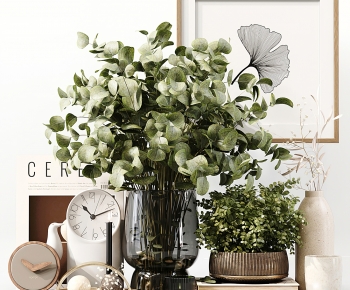 Modern Aquatic Green Plant-ID:676649099