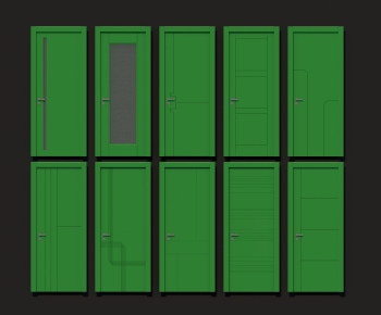 Modern Single Door-ID:192344902