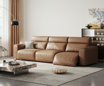 Modern Three-seat Sofa-ID:773797042