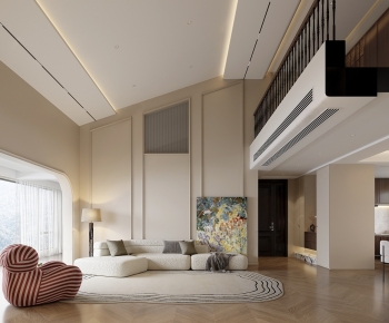 Modern A Living Room-ID:860043058