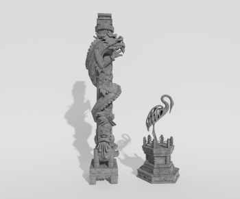 Chinese Style Column-ID:102310243
