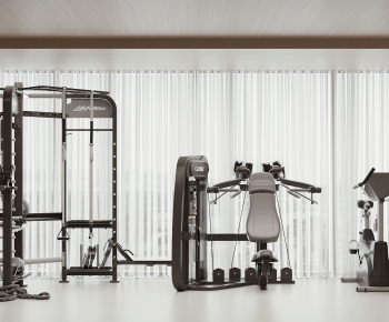 Modern Home Fitness Room-ID:489689113