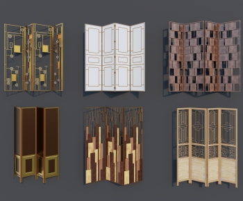 Modern Metal Screen Partition-ID:195637946