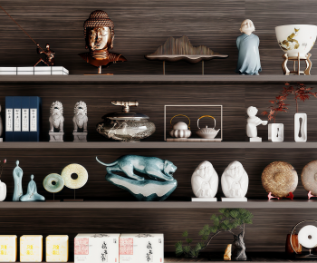 New Chinese Style Decorative Set-ID:630450964