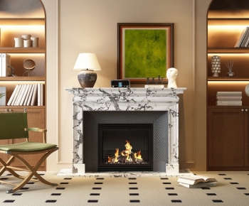 French Style Fireplace-ID:453679616