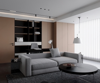 Modern A Living Room-ID:427629976