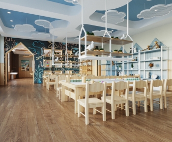 Modern Kindergarten Classrooms-ID:790981057