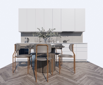 Modern Dining Table And Chairs-ID:180488119