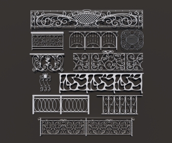 European Style Guardrail-ID:875833037