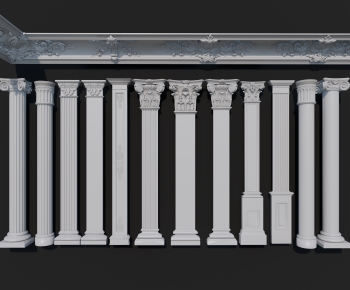 European Style Roman Pillar-ID:703597078