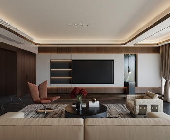 Modern A Living Room-ID:754878044