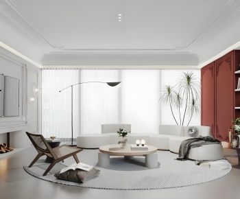 Modern A Living Room-ID:626979117