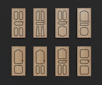 Modern Single Door-ID:136842018