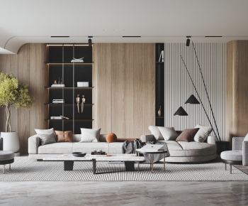 Modern A Living Room-ID:584723958
