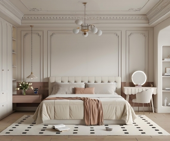 French Style Bedroom-ID:241492035