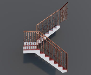 American Style Staircase-ID:849174021