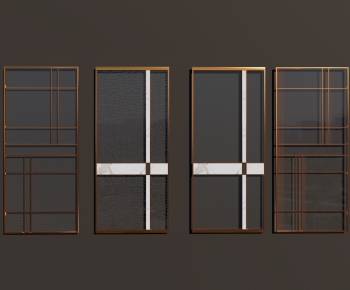 Modern Glass Screen Partition-ID:802697908