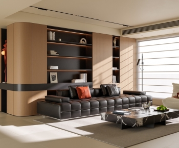 Modern A Living Room-ID:817492965