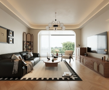 French Style A Living Room-ID:503992086