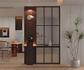 Modern Glass Screen Partition-ID:900414941