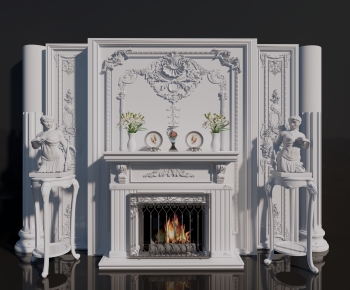 European Style Fireplace-ID:362735997
