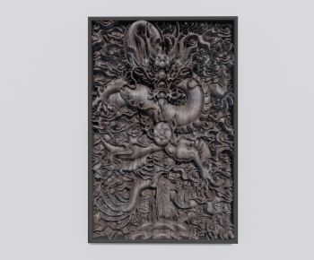 Chinese Style Wall Decoration-ID:217927935