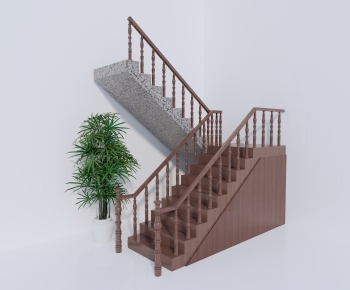 New Chinese Style Staircase-ID:678838977
