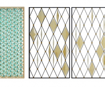 Modern Glass Screen Partition-ID:510569104