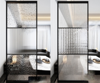 Modern Glass Screen Partition-ID:907104975