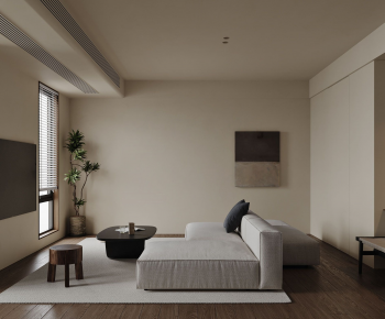 Wabi-sabi Style A Living Room-ID:763485913