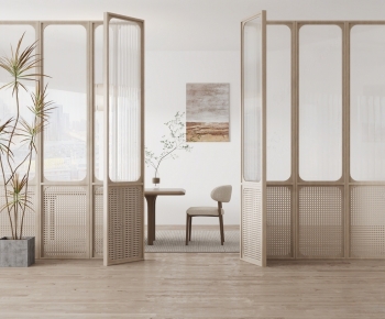 Modern Wooden Screen Partition-ID:834329133