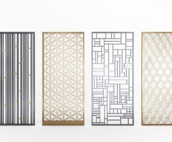 Modern Metal Screen Partition-ID:560760029