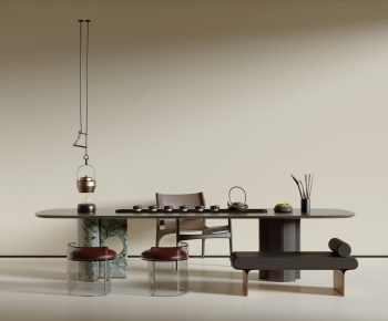 New Chinese Style Tea Tables And Chairs-ID:598901039