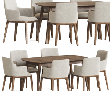 Modern Dining Table And Chairs-ID:607220898