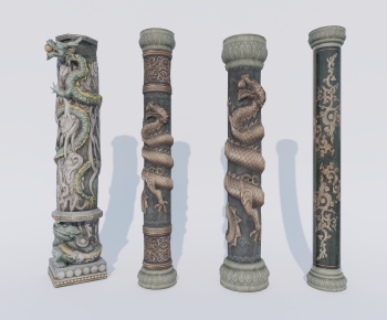 Chinese Style Column-ID:865559106