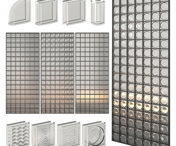 Modern Glass Screen Partition-ID:150594004