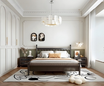 French Style Bedroom-ID:235240547