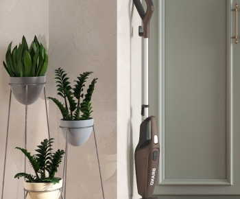 Modern Potted Green Plant-ID:505050906