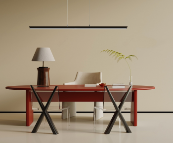 Modern Computer Desk And Chair-ID:168046004