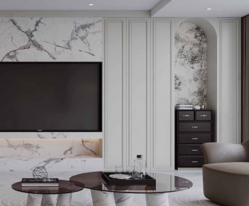 French Style A Living Room-ID:899621019