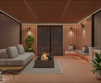 Modern Terrace-ID:740755081