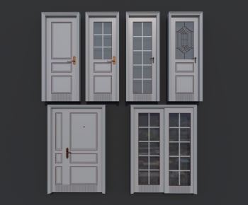 Simple European Style Single Door-ID:508168944