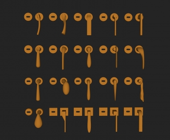 Modern Door Handle-ID:354549924