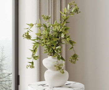 Modern Aquatic Green Plant-ID:615169059