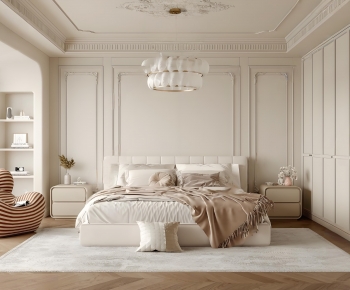 French Style Bedroom-ID:588252075