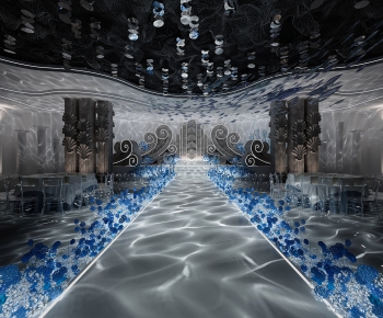 Modern Banquet Hall-ID:888907914