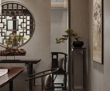 Chinese Style Study Space-ID:846368072