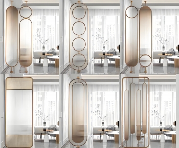 Modern Glass Screen Partition-ID:297750958