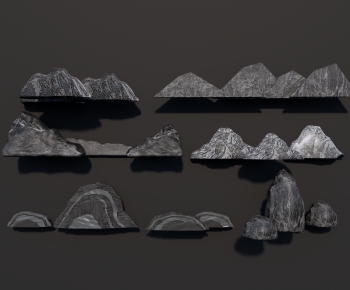 Modern Rockery Waterscape-ID:306905982