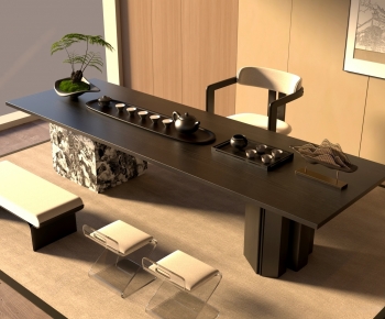 New Chinese Style Tea Tables And Chairs-ID:799240114